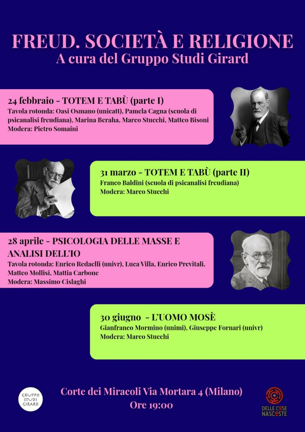 Freud. Società e Religione. Con Pamela Cagna e Franco Baldini