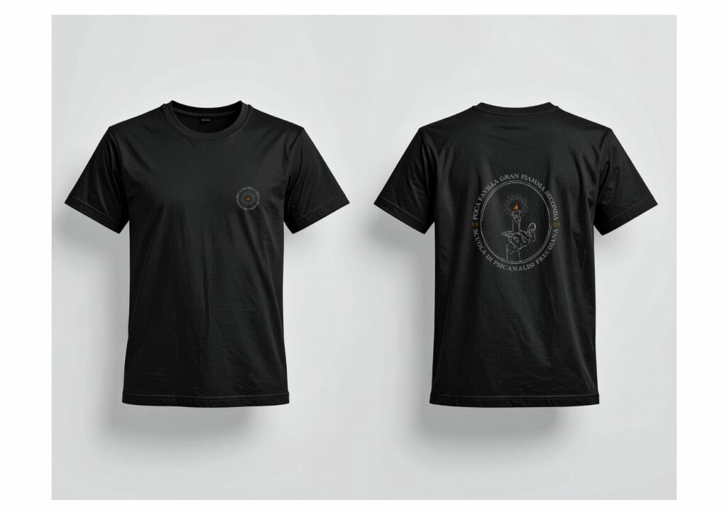 T-shirt_poca favilla gran fiamma seconda_black